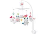 Mobile FEHN "Aiko & Yuki, Musikmobile", bunt, Mobilés, BabyB:40cm, Kunststoff, Plüsch, Softvelour, Mobile, B:40cm