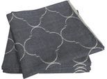 Stoffserviette ADAM "Indian Cortezada Light" Gr. 1, blau (dunkelblau), B:30cm L:30cm, Obermaterial: 100% Baumwolle, Servietten, Stoffserviette