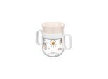 Kinderbecher MEPAL "360 Trinklernbecher Mio (2025) 200 ml", beige (sunshine, rainbow), Polypropylen, Trinkgefäße, Kinderbecher