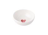 Schale VILLEROY & BOCH "Müslischale Sending Love With Love ø 16,9 cm weiß-rot", bunt (weiß, rot), Schüsseln, Schale