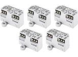 HOMEMATIC IP Smart-Home-Steuerelement "Rollladenaktor - Unterputz 5er Set", weiß, B:5,4cm H:3,3cm T:4,1cm, Smart-Home-Stationen, Smart-Home-Steuerelement