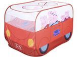 Spielzelt ROBA "Peppa Pig Pop Up Spielbus", rot, Spielzelte, KinderB:75cm H:75cm L:120cm, Polyester, Spielzelt, B:75cm H:75cm L:120cm