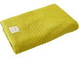 Duschtuch DYCKHOFF "Nature", grün (kiwi), B:70cm L:140cm, Frottier, Obermaterial: 100% Baumwolle, Handtücher, Duschtuch