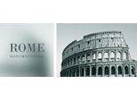 Leinwandbild QUEENCE "Rome", grau (farbe bild(er): grau), B:100cm H:40cm T:2cm, Canvas, Holzrahmen, Bilder, Leinwandbild, Premium-Leinwandstoff, Handarbeit aus Deutschland, Spruch, 2er Set