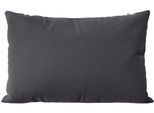 Kissenbezug WOLKENFELD "Renforcé Kissenbezug Baumwolle - Natürlich weiches Schlafgefühl", grau (anthrazit), B:70cm L:90cm, Renforcé, Obermaterial: 100% Polyester, Kissenbezüge, Kissenbezug, Größe 80x80, 40x80 und 70x90 cm; versteckter Reißverschluss