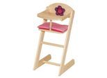 Puppenhochstuhl ROBA "Happy Fee", beige (natur), Puppenmöbel, KinderB:25cm H:56cm T:33cm, Massivholz, Puppenhochstuhl, B:25cm H:56cm T:33cm
