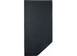 Handtücher EGERIA "Madison", schwarz, B:50cm L:100cm, Walkfrottee, Obermaterial: 100% Baumwolle, Handtücher, Handtücher, Uni-Programm mit Streifenbordüre, reine Baumwolle