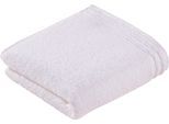 Badetuch VOSSEN "Calypso Feeling", weiß, B:50cm L:100cm, Walkfrottee, Obermaterial: 100% Baumwolle, Handtücher, Badetuch, mit schmaler Bordüre, aus 100% hochwerter Baumwolle, Vegan, einfarbig