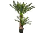 Kunstpalme CREATIV GREEN "Cycaspalme", grün, H:145cm, Kunststoff, Kunstpflanzen, Kunstpalme, mit detailgetreuer Gestaltung