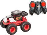 RC-Monstertruck HAPPY PEOPLE "HOT WHEELS Bone Shaker", rot, Fernlenkfahrzeuge, KinderB:14cm H:13,5cm, Kunststoff, RC-Monstertruck, B:14cm H:13,5cm