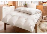 Daunenbettdecke OTTO HOME "Köniz, Bettdecke 135x200 cm, 155x220 cm und weitere Größen", weiß, B:240cm L:220cm, Bezug: 100% Baumwolle. Füllung: 60% Daunen, 40% Federn, Bettdecken, Daunenbettdecke, Bettdecken, Sommer, Winter, Decke ist Made in Green zertifiziert