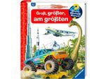 Kinderbuch RAVENSBURGER "Wieso? Weshalb? Warum?, Groß, größer, am größten (Riesenbuch)", bunt, B:36,2cm H:41,2cm, Bücher, Kinderbuch