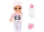 Babypuppe BAYER "I Baby Interactive, 38 cm", rosa (rosa, weiß), Puppen, Baby, Babypuppe