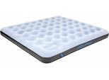 Luftbett HIGH PEAK "King Comfort Plus", blau (grau, blau, schwarz), Luftbetten, B/H/L: 185cm x 20cm x 200cm, Materialmix, Luftbett, B:185cm H:20cm L:200cm
