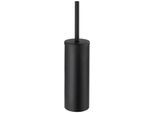 WC-Garnitur WENKO "Orea", schwarz, B:9cm H:40,5cm L:9cm, Edelstahl, Polypropylen, Reinigungsbürsten, WC-Garnitur, Bürstenhalter inkl. WC Bürste