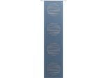 Neutex for you "Padova" Klettband 1 Stk. tlg. inkl. Befestigungszubehör, Halbtransparent, Sauberer Abschluss, modern