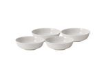 Schale VILLEROY & BOCH "Bol For Me 800 ml 4er Set weiß", weiß, Schüsseln, Schale