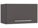 Hängeschrank WIHO KÜCHEN "Flexi2", grau (front und korpus: anthrazit), B:60cm H:35cm T:35cm, Schränke, Hängeschrank, Breite 60 cm, mit 1 Tür, rechts/links wechselbar