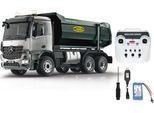 RC-LKW JAMARA "Mercedes-Benz Arocs Metal Meiller 1:20, 2,4 GHz", grau, Fernlenkfahrzeuge, KinderB:16cm H:19,8cm T:45cm, Kunststoff, Metall, RC-LKW, mit LED Licht und Rückfahrwarnsound, B:16cm H:19,8cm T:45cm