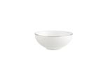 Schale VILLEROY & BOCH "Dessertschale Anmut Platinum No. 1 ø 13 cm weiß", weiß, Schüsseln, Schale