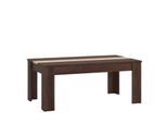 Couchtisch HOME AFFAIRE "Marengo", braun (schwarz sonoma), B:112cm H:46,5cm T:65,5cm, Tische, Couchtisch, 2-seitig Mittelplatte in verschiedenen Farben