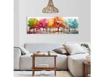 Wandbild REINDERS "Colour Forest", bunt (farbe bild(er): bunt), B:52cm H:156cm T:3cm, MDF, Bilder, Wandbild