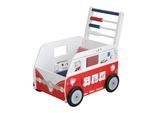 Lauflernwagen ROBA "Teddy College", bunt, Lauflernhilfen, KinderB:34cm H:54cm T:55cm, Holz, Lauflernwagen, B:34cm H:54cm T:55cm