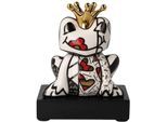 Dekofigur GOEBEL "Romero BRITTO - Golden Prince", bunt, B:7,5cm H:14,5cm T:11,5cm, Porzellan, Dekofiguren, Dekofigur, Sammelfigur, Tierfigur