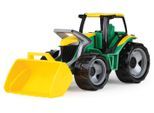 Spielzeug-Traktor LENA "Giga Trucks", grün (grün, gelb), Spielzeugfahrzeuge, KinderB:28cm H:31cm T:62cm, Kunststoff, Spielzeug-Traktor, mit Frontlader; Made in Europe, B:28cm H:31cm T:62cm