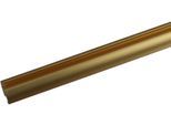 Gardinenstange LIEDECO "Power" Gr. 2, braun (vermessingt), L:160cm Ø:20mm, Aluminium, Gardinenstangen, Gardinenstange