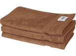 Gästehandtuch "Cuddly", braun (zimt), B:30cm L:50cm, Frottier, Obermaterial: 100% Baumwolle, SCHÖNER WOHNEN-KOLLEKTION, Handtücher, Gästehandtuch, schnell trocknende Airtouch-Qualität