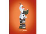Bild KOMAR "Frozen Olaf Reading", bunt (farbe bild(er): bunt), B:40cm H:50cm, Holz, Papier, Bilder, Bild, Wandbild zur Dekoration im Kinderzimmer - ohne Rahmen