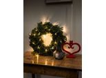 KONSTSMIDE LED-Lichterkette "Weihnachtsdeko", Energieeffizienz: G, transparent, Dioden 100 Stk. Flammen 100 Stk., Gesamtlänge 9,93m, Lichterketten, Micro LED Lichterkette, 100 warm weiße Dioden, LED-Lichterkette