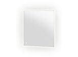 LED-Lichtspiegel HOME AFFAIRE "Spiegel 60x65", silber (silberfarben), B:60cm H:65cm T:3cm, Holzwerkstoff, Spiegel, LED-Lichtspiegel