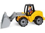 Spielzeug-Radlader LENA "TRUXX Schaufellader", gelb (gelb, schwarz, grau), Spielzeugfahrzeuge, KinderB:15cm H:17cm T:38cm, Kunststoff, Spielzeug-Radlader, Made in Europe, B:15cm H:17cm T:38cm