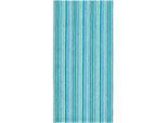 Badetuch EGERIA "Combi Stripes", blau (aqua), B:70cm L:140cm, Walkfrottee, Obermaterial: 100% Baumwolle, Handtücher, Badetuch, mit feinen Streifen, 100% Baumwolle