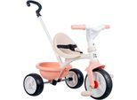 Dreirad SMOBY "Be Move, rosé", rosa, Dreiräder, Kinder, Kunststoff, Metall, Dreirad, Made in Europe