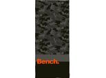 Strandtuch BENCH. "Bench", grau, B:80cm L:180cm, Velours, Obermaterial: 100% Baumwolle, Handtücher, Strandtuch, mit dekorativem "Bench" Schriftzug