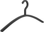 Kleiderbügel PIEPERCONCEPT "Carree", schwarz, B:46cm H:20cm T:1,5cm, Kunststoff, Kleiderbügel, Kleiderbügel