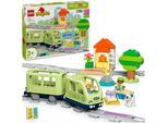 Konstruktionsspielsteine LEGO "Interaktive Abenteuer-Eisenbahn (10427), LEGO DUPLO Town", bunt, Spielbausteine, Kinder, Kunststoff, Konstruktionsspielsteine, mit Licht und Sound; Made in Europe