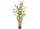 Kunstbambus CREATIV GREEN "Bambus vulgaris", grün, H:150cm, Kunststoff, Kunstpflanzen, Kunstbambus, mit Naturstamm