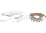 EGLO LED Stripe "LED STRIPE-Z", weiß, Gesamtlänge 8m, Lichterketten, Leuchtband/-stab, L500 x B1,2 cm, weiß, 11W inkl., LED Stripe