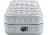 Luftbett INTEX "DuraBeam Supreme" Gr. 99, grau, Luftbetten, B/H/L: 99cm x 51cm x 191cm, PVC, Viskose, Luftbett, B:99cm H:51cm L:191cm