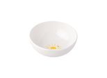 Schale VILLEROY & BOCH "Müslischale Hello Sunshine With Love ø 16,9 cm weiß-gelb", bunt (weiß, gelb), Schüsseln, Schale