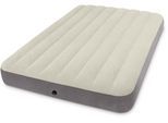 Luftbett INTEX "Deluxe Single High Airbed", beige, Luftbetten, B/H/L: 137cm x 25cm x 191cm, Vinyl, Luftbett, B:137cm H:25cm L:191cm