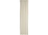 Vorhang HOMING "Derra" Gr. 1, beige, B:140cm H:245cm, Polyester, Gardinen, Vorhang, Vorhang Derra