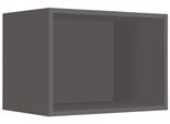 Hängeregal WIHO KÜCHEN "Flexi2", grau (front und korpus: anthrazit), B:50cm, Regale, Hängeregal, Breite 50 cm