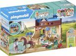 Konstruktions-Spielset PLAYMOBIL "Reittherapie & Tierarztpraxis (71352), Horses of Waterfall", bunt, Spielbausteine, Kinder, Kunststoff, Konstruktions-Spielset