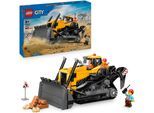 Konstruktionsspielsteine LEGO "Gelber Bulldozer (60466), LEGO City", bunt, Spielbausteine, Kinder, Kunststoff, Konstruktionsspielsteine, Made in Europe