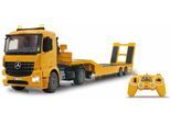 RC-Truck JAMARA "Tieflader Arocs", gelb, Fernlenkfahrzeuge, KinderB:85cm H:18cm T:13cm, Kunststoff, RC-Truck, mit Sound, B:85cm H:18cm T:13cm